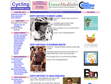 Tablet Screenshot of cyclinghalloffame.com